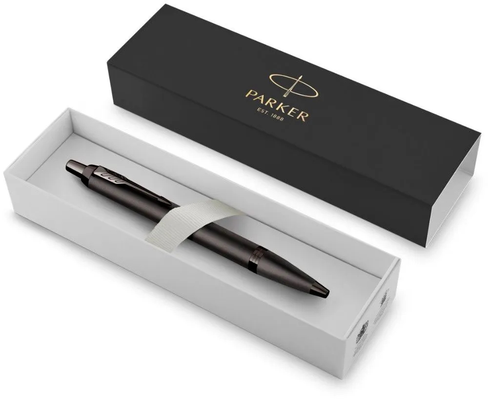 Ручка шариковая имиджевая Parker IM Professionals Monochrome Titanium / 2172961 (синий) — фото 2