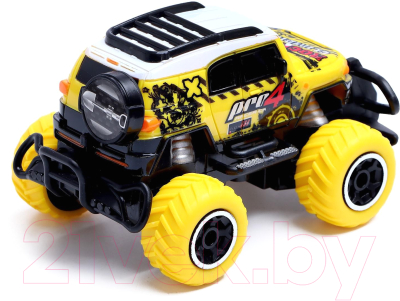 Радиоуправляемая игрушка Автоград Джип Граффити / 6936360 (желтый)