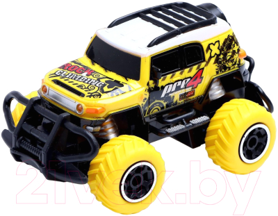 Радиоуправляемая игрушка Автоград Джип Граффити / 6936360 (желтый)