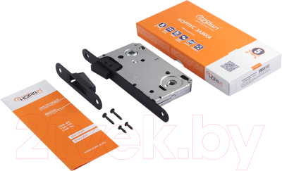 Изображение товара Корпус врезного замка Нора-М 13М-90 Магнитный (черный)