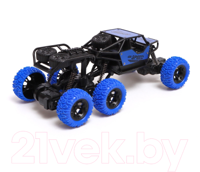 Радиоуправляемая игрушка Автоград Джип 6X6 / 7707461 (синий)