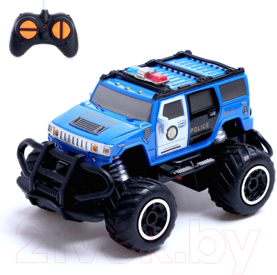 Радиоуправляемая игрушка Автоград Джип Полиция / 7023846 (синий)