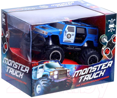 Радиоуправляемая игрушка Автоград Джип Полиция / 7023846 (синий)