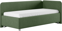 Каркас кровати Сонум Capri R 90x200 (рогожка зеленый) - 
