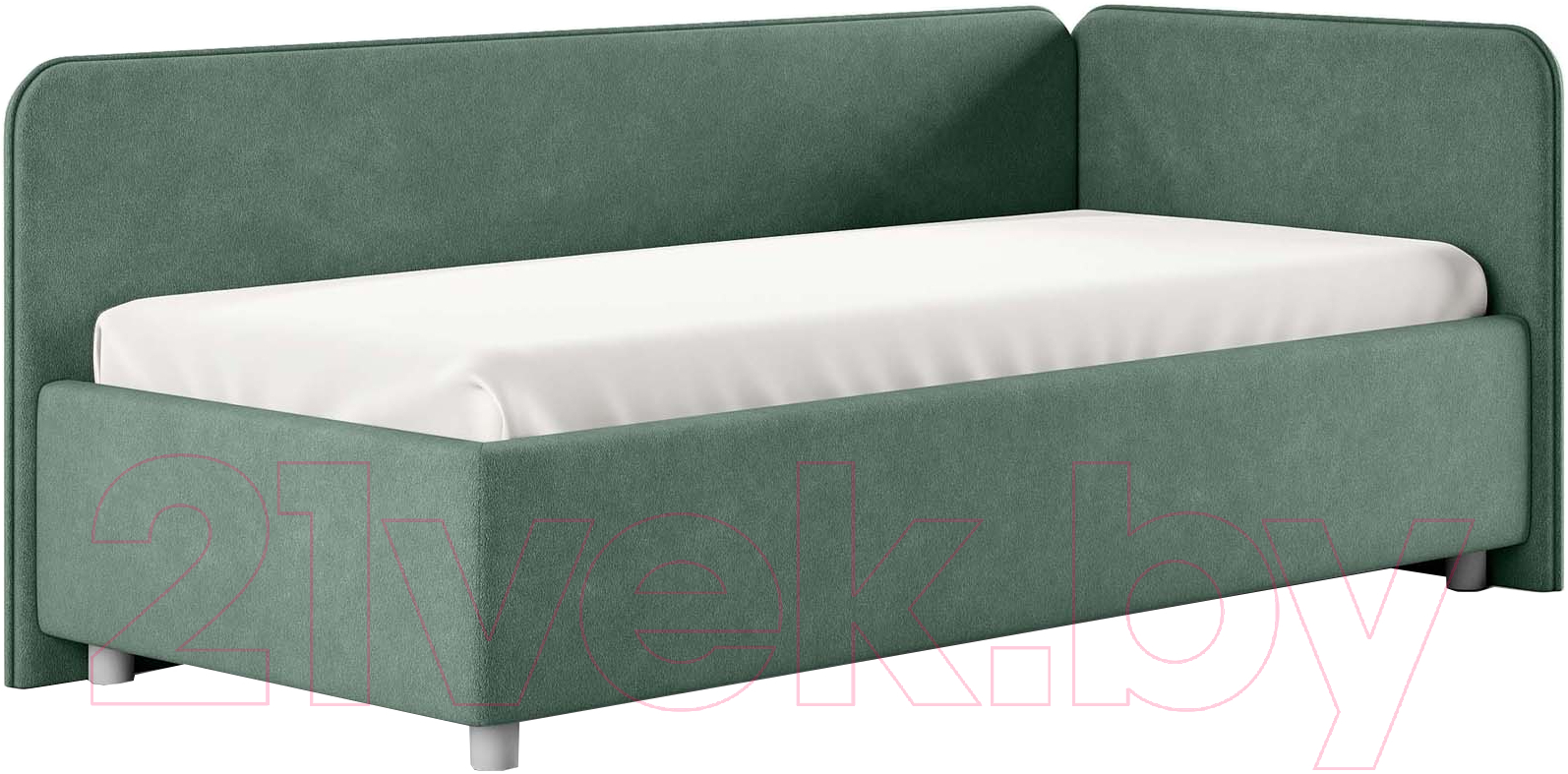Каркас кровати Сонум Capri R 90x200 (эвита мятный) — фото 1