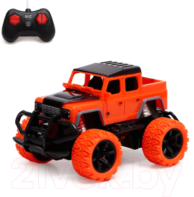 Радиоуправляемая игрушка Автоград Джип Пикап / 7707477 (оранжевый)