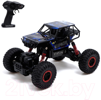 Радиоуправляемая игрушка Автоград Джип Monster / 7459425 (синий)