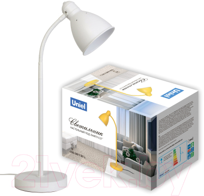 Настольная лампа Uniel UL-00010156 (белый)