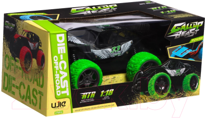 Радиоуправляемая игрушка Sima-Land Джип Багги / 7550765 (зеленый)