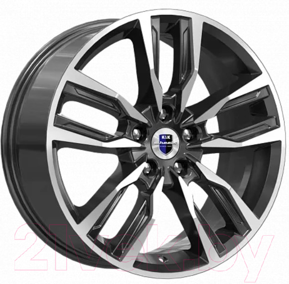 Литой диск K&K Борэй (КС901) 18x8" 5x108мм DIA 67.1мм ET 42мм Алмаз черный