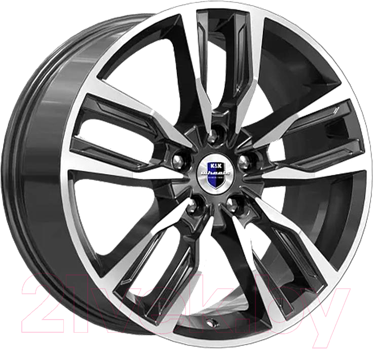 Литой диск K&K Борэй (КС901) 18x8" 5x114.3мм DIA 67.1мм ET 45мм Алмаз черный