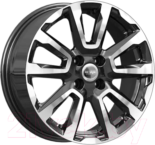 Литой диск K&K КС1026 Vesta 16x6.5" 4x100мм DIA 60.1мм ET 50мм Алмаз черный