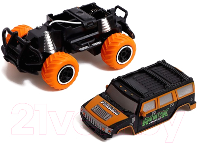 Радиоуправляемая игрушка Автоград Джип Граффити / 7023847 (оранжевый)