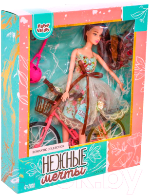 Кукла Happy Valley Нежные мечты с велосипедом / 7368453