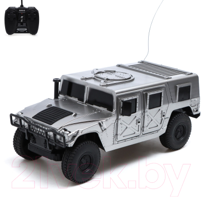 Радиоуправляемая игрушка Sima-Land Хамер / 9024784 (серый)