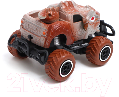 Радиоуправляемая игрушка Автоград Джип Dino / 7342521 (коричневый)
