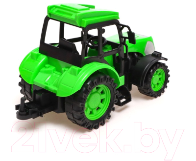 Радиоуправляемая игрушка Автоград Трактор Фермер / 7753105 (зеленый)