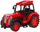 Радиоуправляемая игрушка Автоград Трактор Фермер / 7753104 (красный) - 