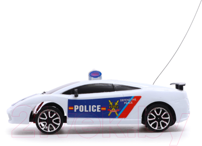 Радиоуправляемая игрушка Автоград Машина Полицейский патруль / 1500795 (белый/синий)