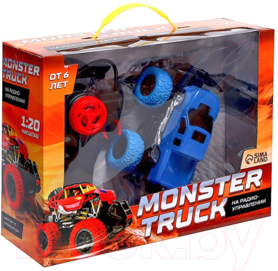 Радиоуправляемая игрушка Автоград Джип Truck / 7877857 (синий)