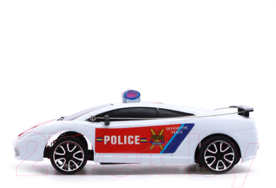 Радиоуправляемая игрушка Автоград Машина Полицейский патруль / 7608377 (белый/красный)