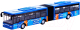 Автобус игрушечный Автоград Городской транспорт / 7056244 (синий) - 