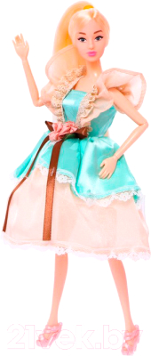 Кукла Happy Valley Нежные мечты в бежево-бирюзовом платье / 7368458