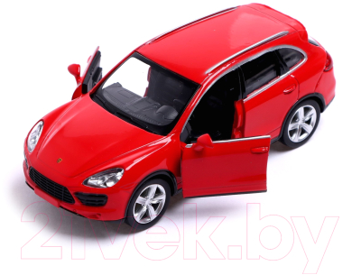 Масштабная модель автомобиля Автоград Porsche Cayenne Turbo / 3098628 (красный)