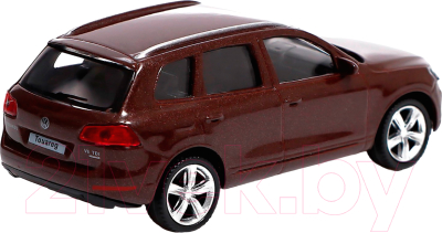 Масштабная модель автомобиля Автоград Volkswagen Touareg / 3098616 (коричневый)