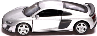 Масштабная модель автомобиля Автоград Audi R8 Coupe / 7335817 (серый) - 
