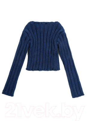 Свитер детский Amarobaby Knit Line / AB-OD21-KNITL2602/20-146 (синий, р.146)