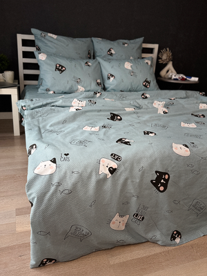 

Комплект постельного белья, МЯУ евро-стандарт 220-9