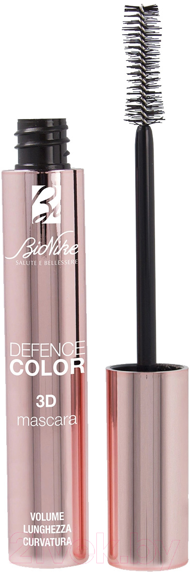 Тушь для ресниц BioNike Defence Color 3D Mascara удлиннение и подкручивание тон 01 Noir