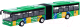 Автобус игрушечный Автоград Городской транспорт / 7056243 (зеленый) - 
