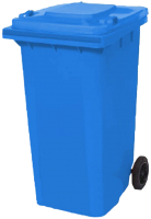 Контейнер для мусора Nemkar CTK 2002B (80л, синий) - 