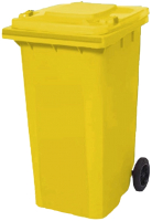 Контейнер для мусора Nemkar CTK 2002Y (80л, желтый) - 