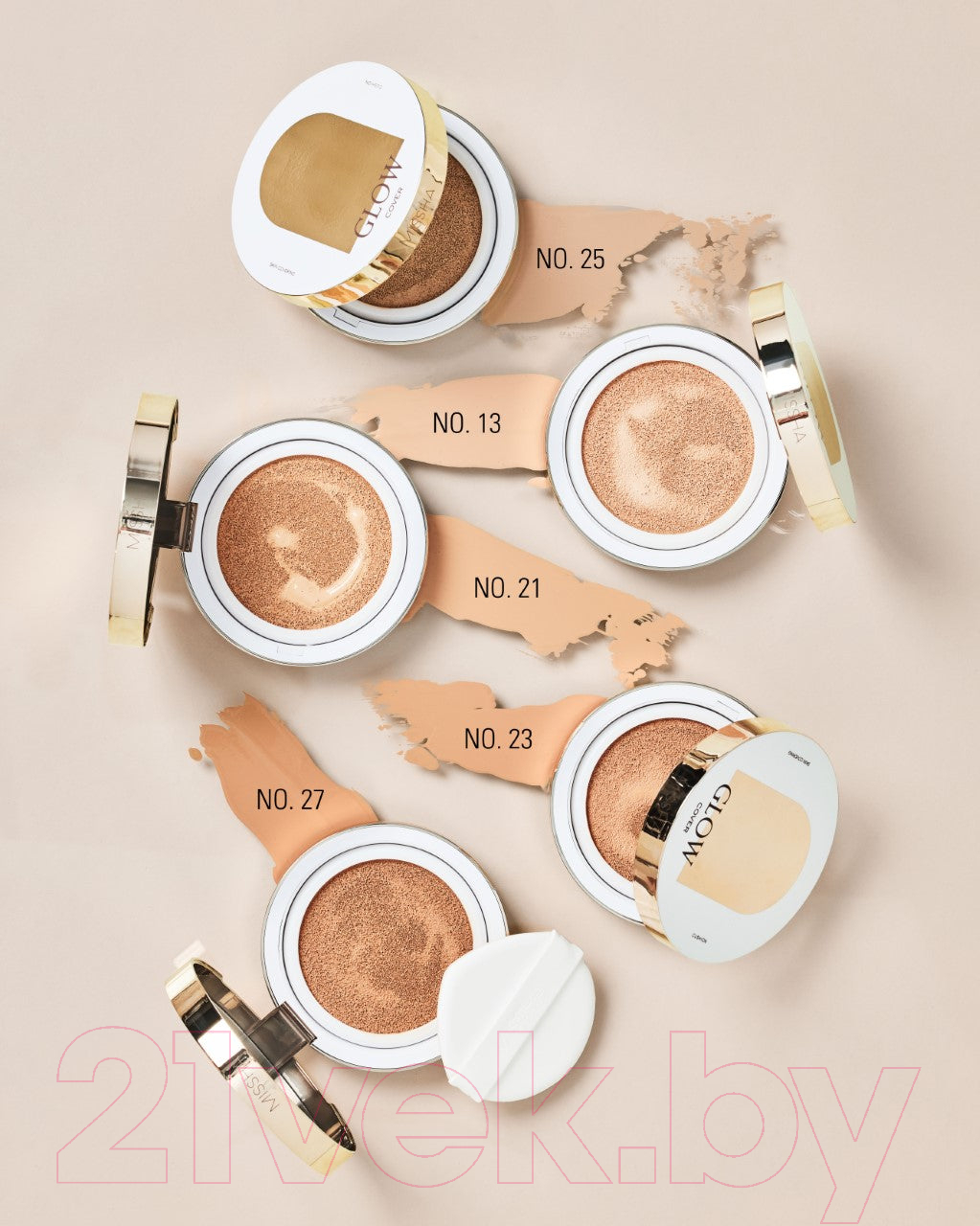 Кушон Missha Glow Cushion No.21P (14г) — фото 3