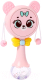 Развивающая игрушка Zabiaka Забавный мишутка / 9309739 (розовый) - 