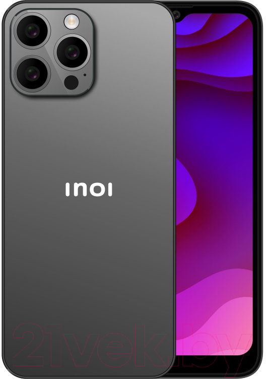 Смартфон Inoi A72 4GB/128GB NFC (серый космос)