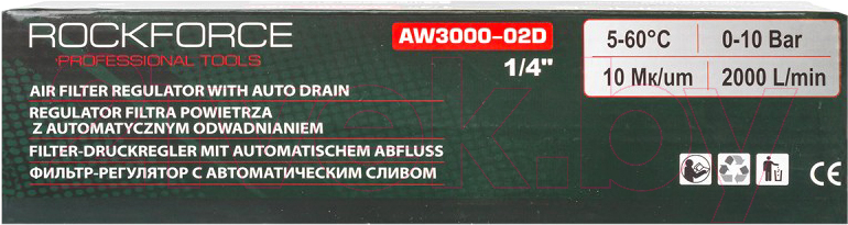 Фильтр для компрессора RockForce RF-AW3000-02D