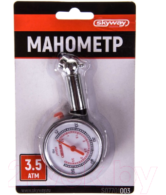 Изображение товара Манометр шинный Skyway 3.5АТМ