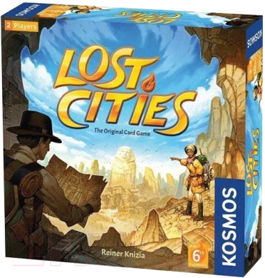 Настольная игра Kosmos Lost Cities Card Game. Затерянные города / 691821