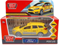 Автомобиль игрушечный Технопарк Ford Focus Turnier Такси / FOCUSSW-12TAX-YE - 