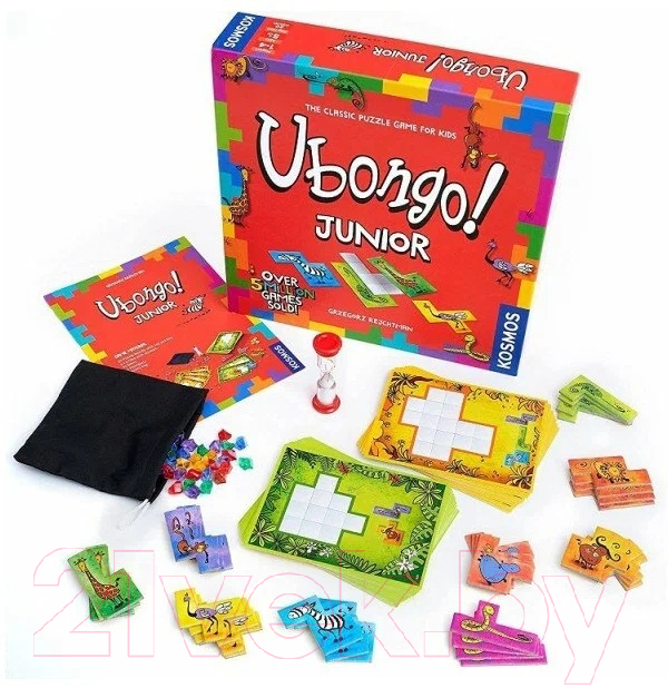 Игра-головоломка Kosmos Ubongo Junior. Убонго. Джуниор / 697396