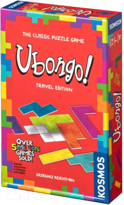 Игра-головоломка Kosmos Ubongo Travel Edition. Убонго. Дорожная / 699345