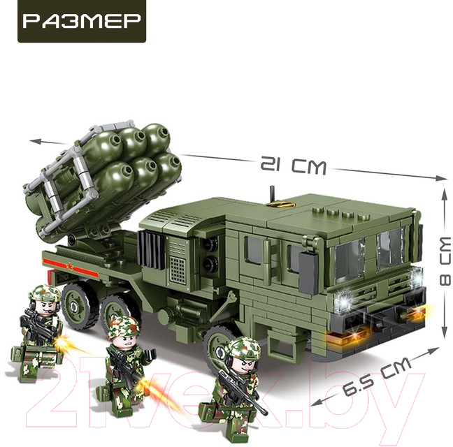 Конструктор Sima-Land РСЗО / 9275082