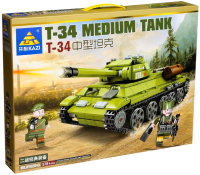 Конструктор Sima-Land Танк Т-34 / 9275078 - 
