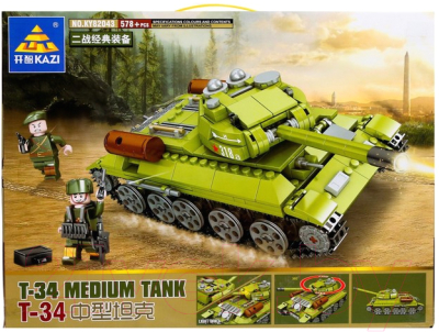 Конструктор Sima-Land Танк Т-34 / 9275078