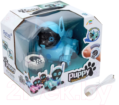 Радиоуправляемая игрушка Sima-Land Робот-собака Паппи / 4437410