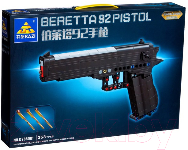 Конструктор Sima-Land Beretta 92 Pistol / 9275056